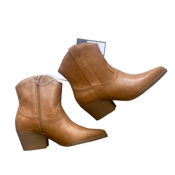 Universal Thread Boots Womens Size 5.5W NEW Western Cowgirl Country Booties - Picture 1 of 10